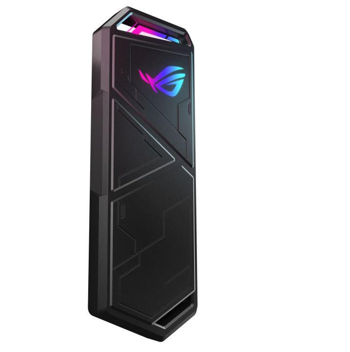  ASUS ROG STRIX ARION LITE M.2 NVMe SSD EnclosureUSB3.2 Gen 2x1 Type-C (10 Gbps), USB-C to C Cable, Screwdriver-Free, Thermal Pads Included, Fits PCIe 