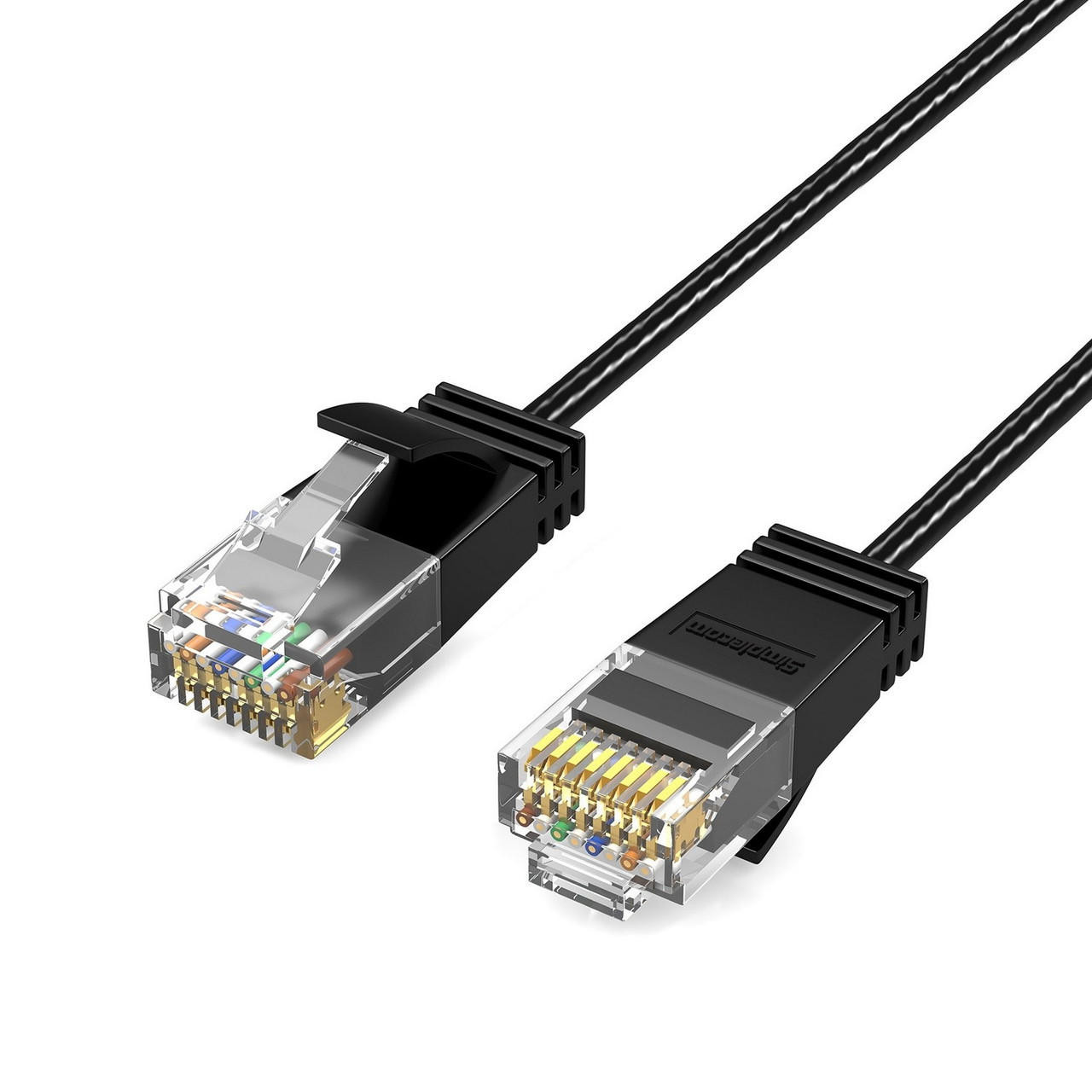  SIMPLECOM CAE61H Ultra Slim Flexible Cat6A UTP Ethernet Cable 10Gbps 10M 