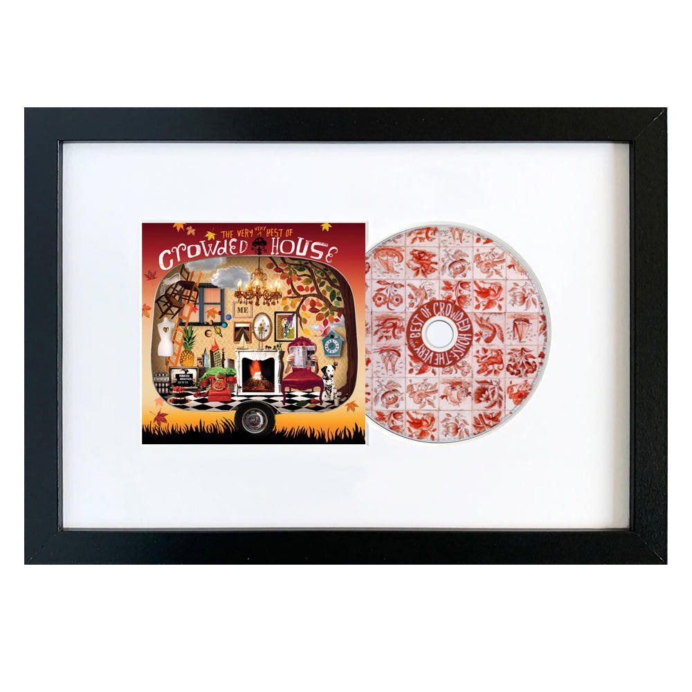 CD Art Crowded House - Crowded House - The Very Very Best - CD Framed Album Art
