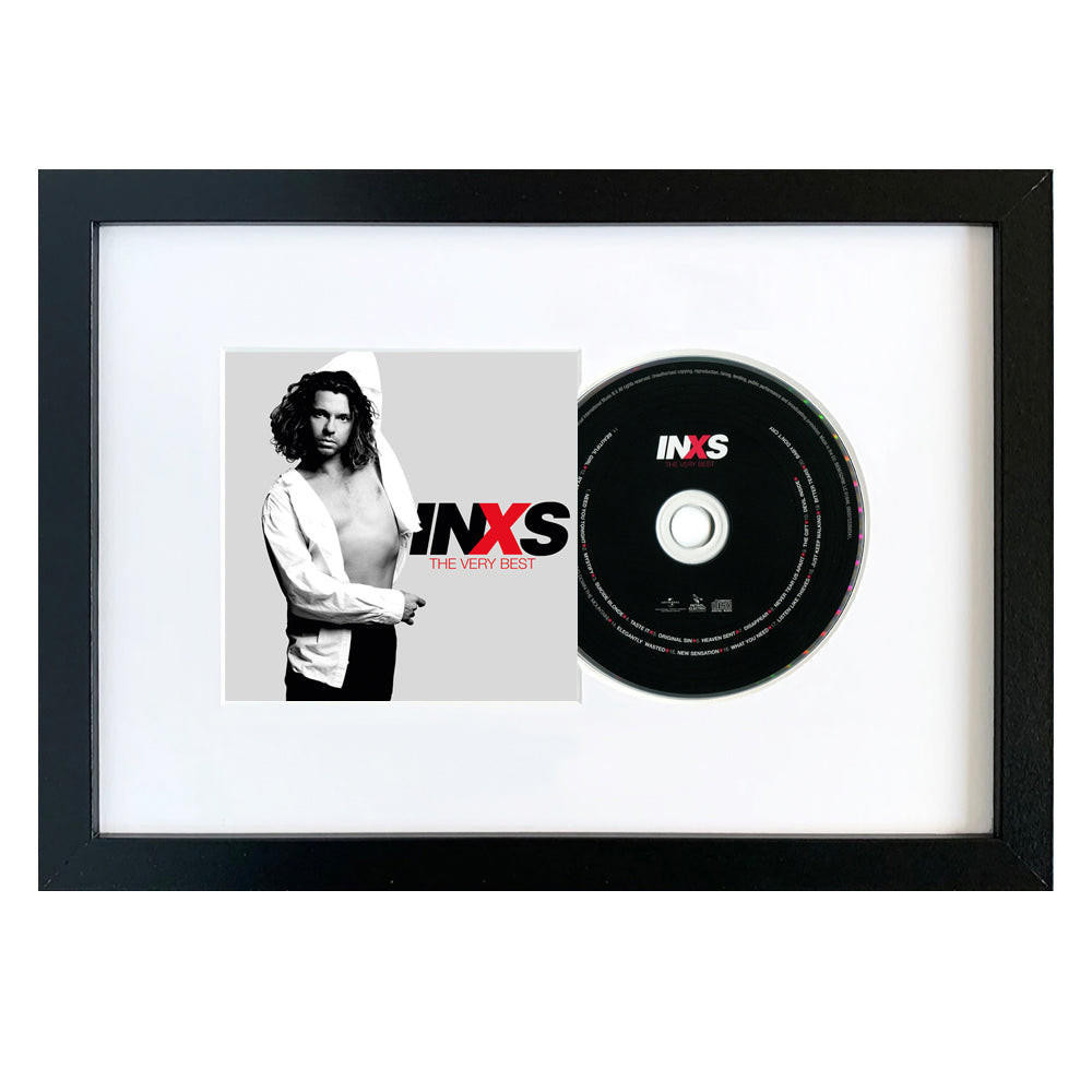 CD Art Inxs - The Very Best - CD Framed Album Art