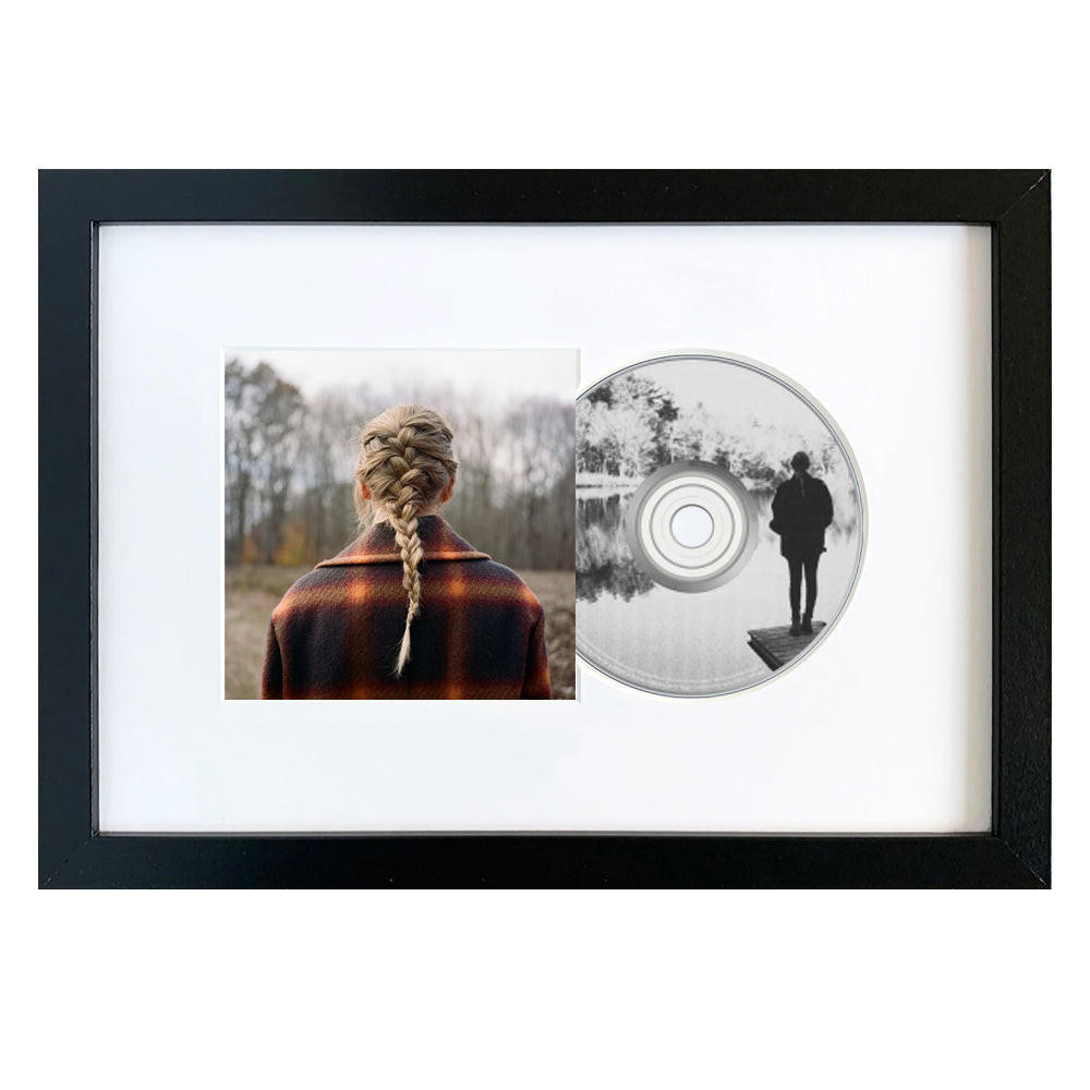 CD Art Taylor Swift - Evermore - CD Framed Album Art