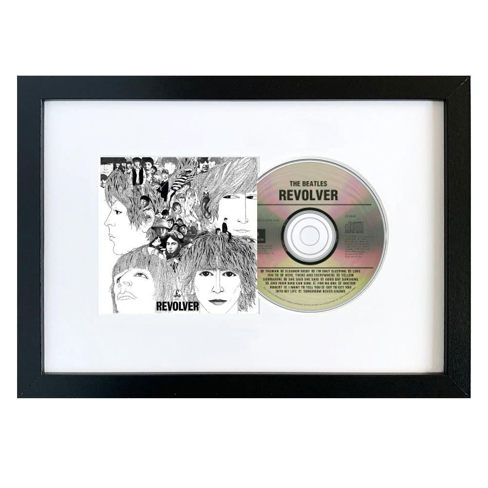 CD Art The Beatles - Revolver - CD Framed Album Art