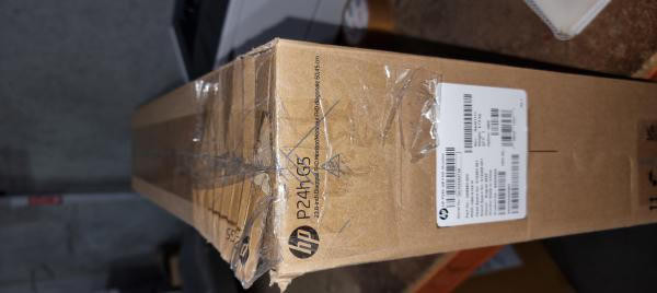 HP BOX DAMAGED HP P24h G5 -64W34AA- 23.8 ; FHD 5ms 75Hz IPS / VGA, HDMI, DP / Speakers / HAS, VESA, TILT, SWIVEL, PIVOT / 3 YR (Replaces 7VH44AA)