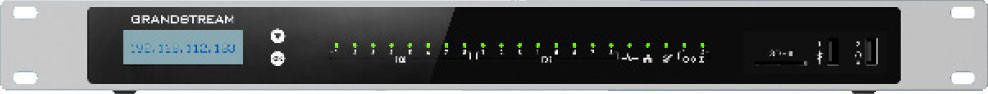 GRANDSTREAM UCM6308A IP PBox of  supporting 8 FXO, 8 FXS, 1500 Users *NO VIDEO Conferencing*