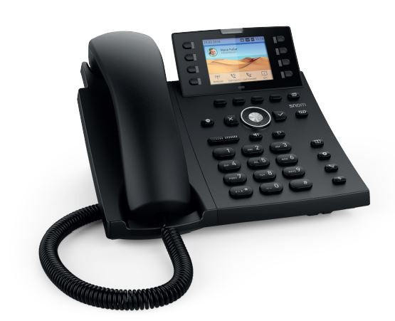 SNOM D335 12 Line IP Phone, High-Resolution Color Display lay, Self-Labelling, Function Keys