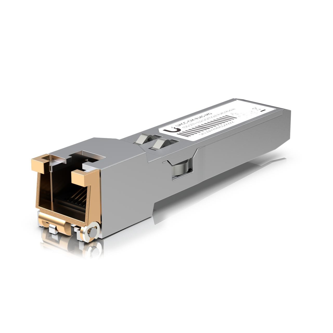 UBIQUITI 10G SFP+ to RJ45 Adapter, 1/2.5/5/10 Gbps, Supports Up To 100m