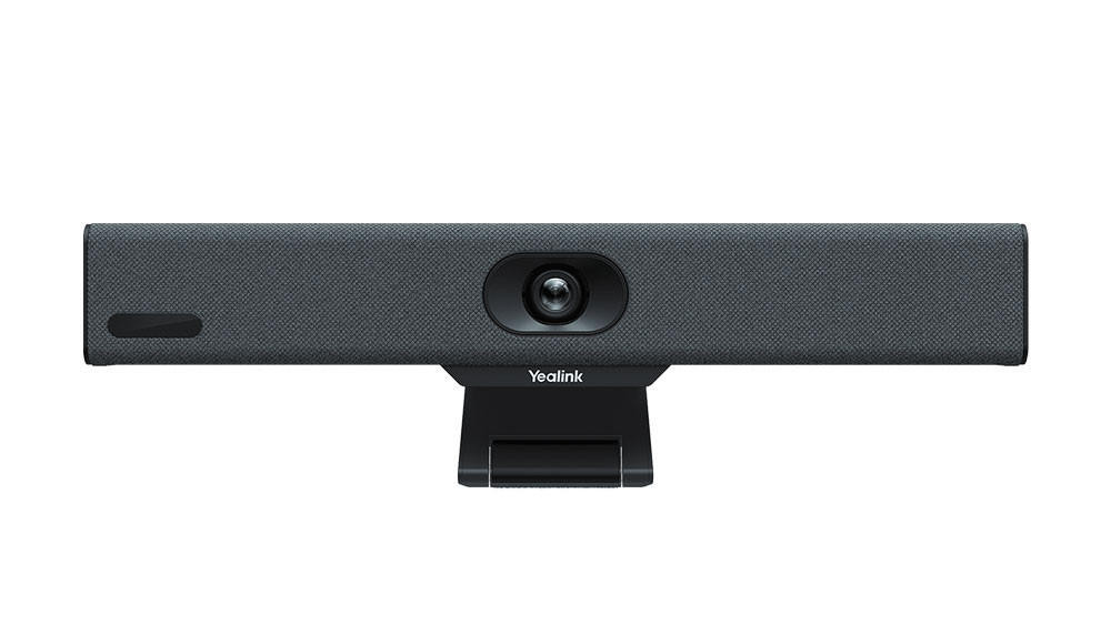YEALINK A10 All-In-One Android Video Collaboration Bar For Focus & Small Rooms, A10 Android Meeting Bar, VCR11 Remote, UC Certified