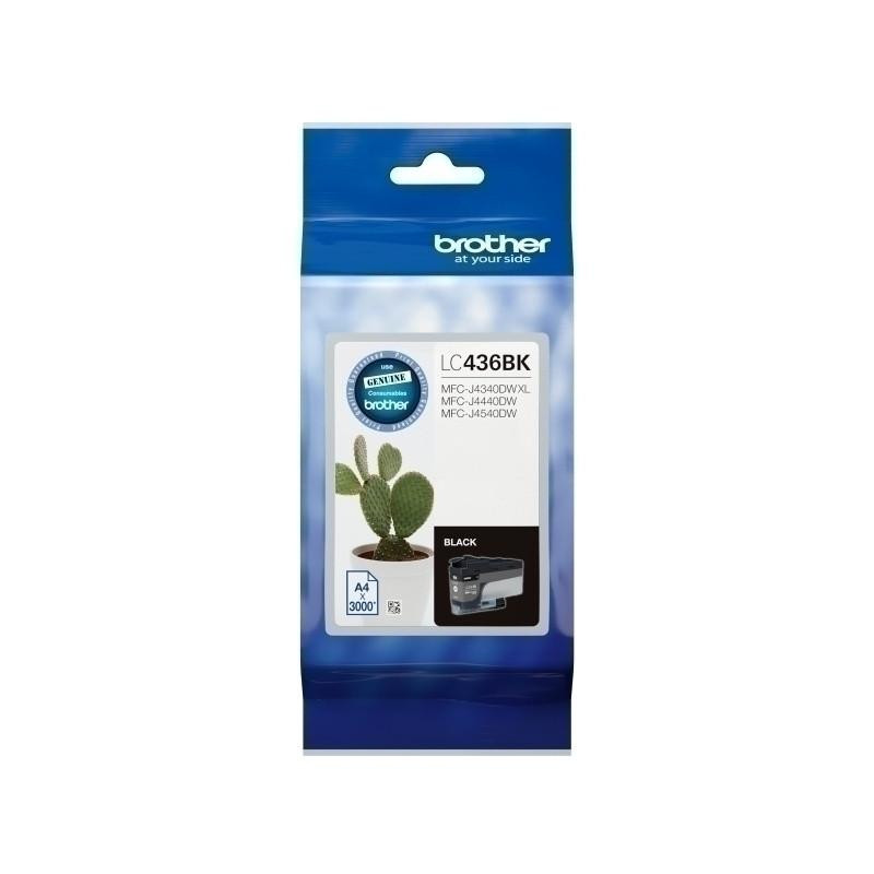 BROTHER LC436 Black Ink Cart