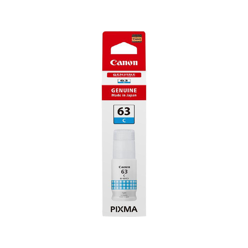 CANON GI63 Cyan Ink Bottle 