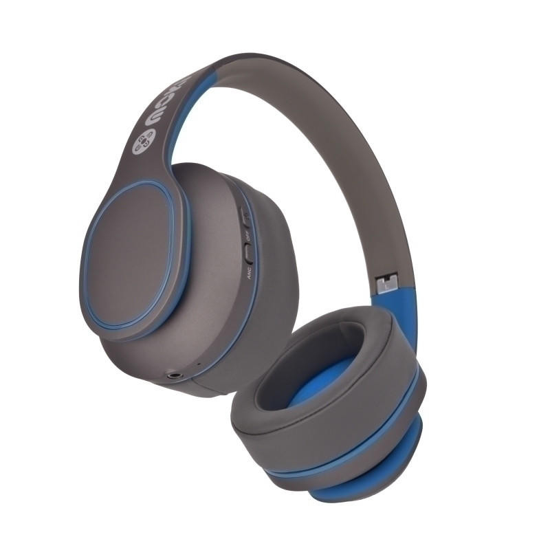  MOKI INTERNATIONAL Navigator Headphones, Blue 