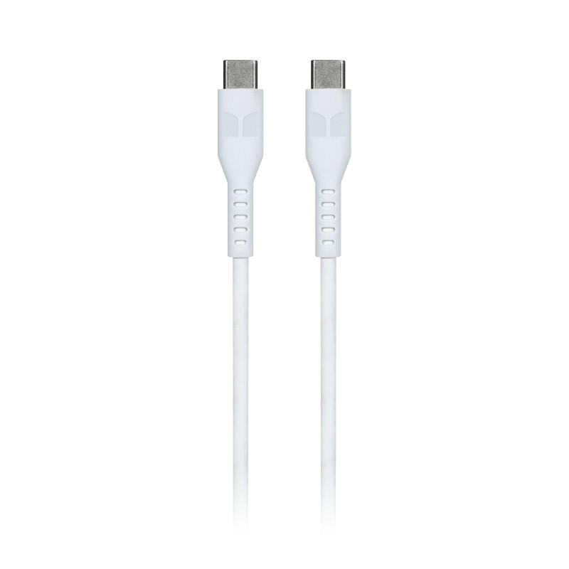  MONSTER USB-C to USB-C Thermo Plastic Elastometer Cable - White 1.2m 