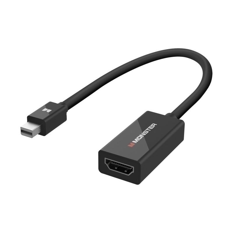  MONSTER Mini Display lay Port to HDMI Adaptor - 0.15m 