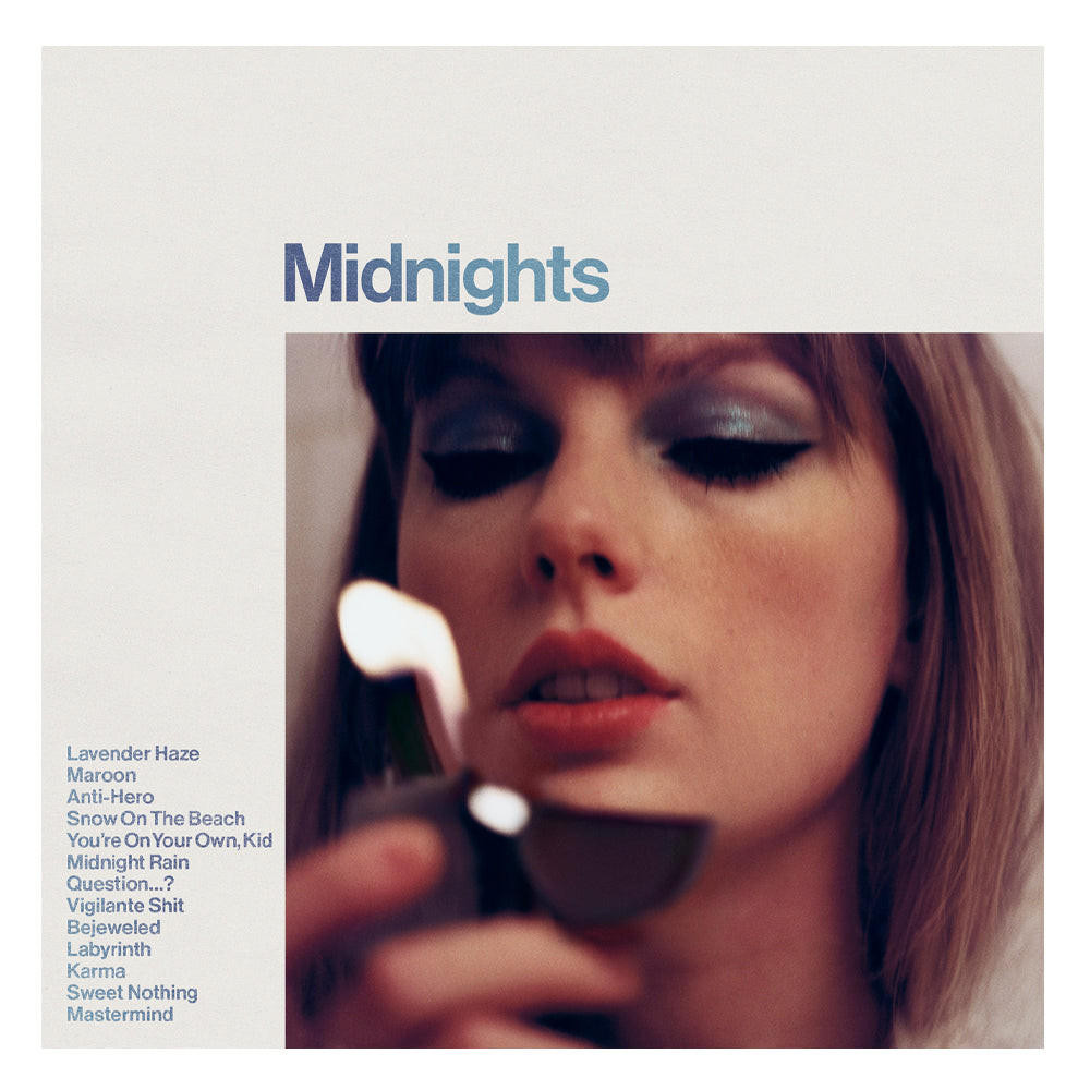 UNIVERSAL MUSIC Taylor Swift Midnights Vinyl Album Moonstone Blue 