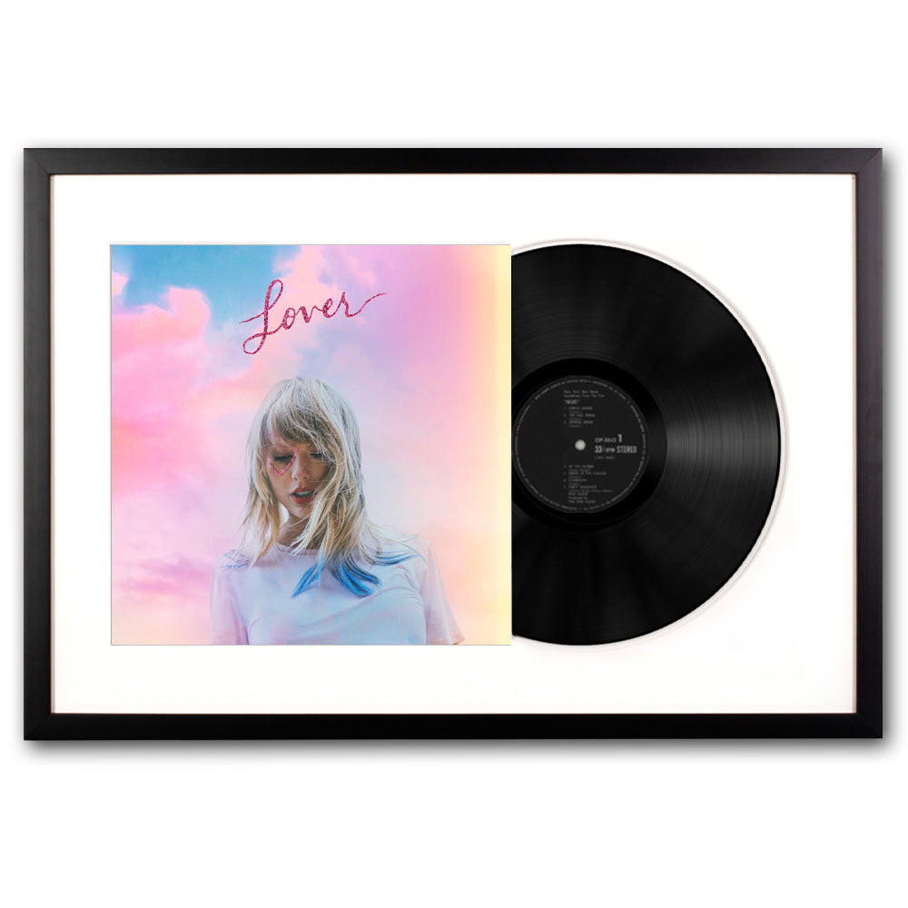 Vinyl Art Framed Taylor Swift Lover 2P Vinyl Album Art 