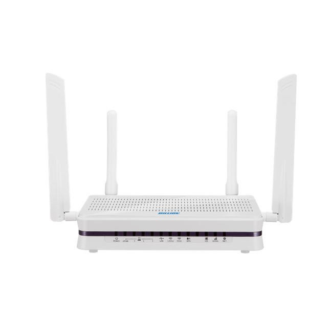  BILLION BiPAC8207AZ LTE Embedded V/ADSL2+ Wi-Fi 6 AX1500 VPN Firewall Router With Cat 6 4G LTE SIM Slot, White 