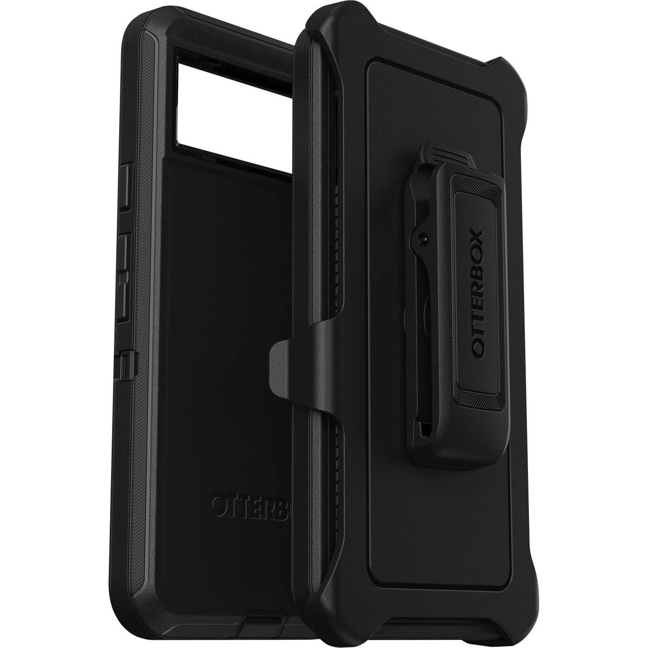  OTTERBOX Defender Google Pixel 8 Case Black - (77-94192), DROP+ 5X Military Standard, Multi-Layer, Included Holster, Raised Edges, Rugged 