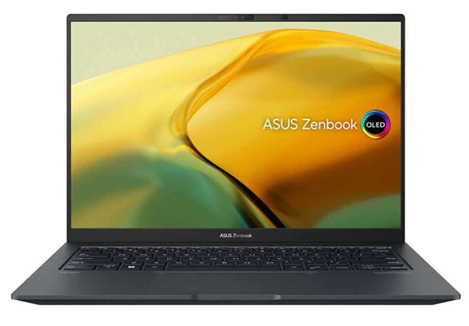 ASUS NOTEBOOK ZenBook 14X 14.5' 3K OLED Intel i7-13700H 16GB DDR5 1TB SSD Windows 11 PRO Iris Xe Graphics ErgoSense KB Touchpad 180° Hinge 1.5kg