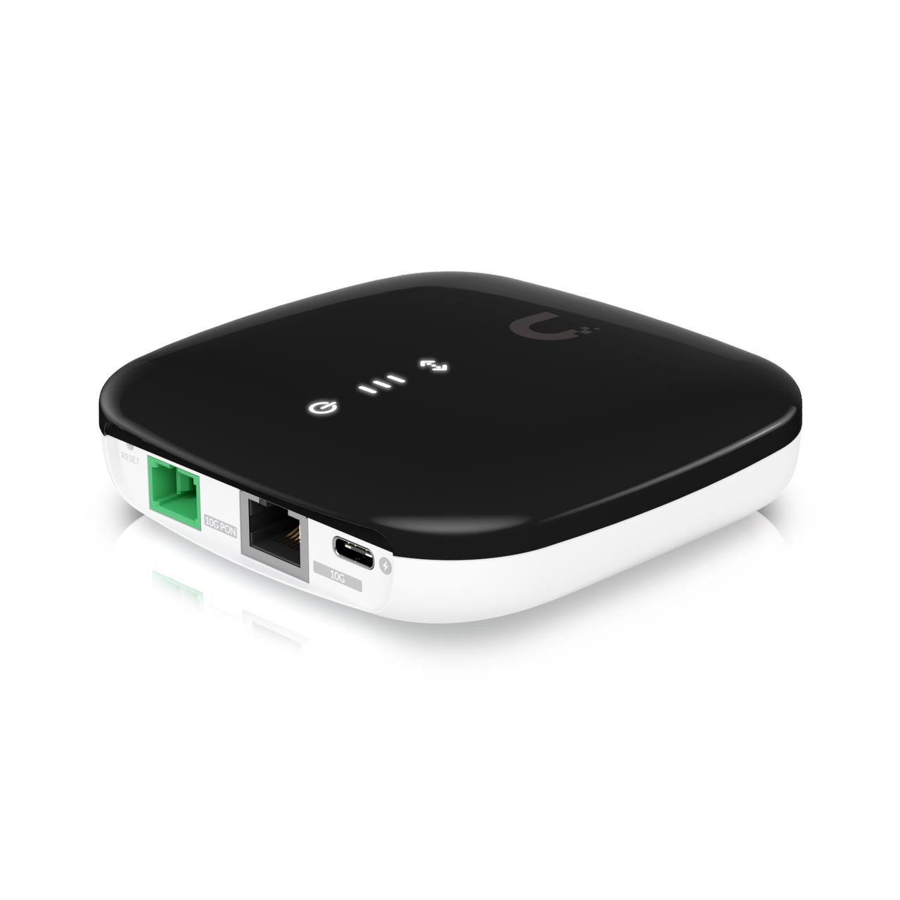  UBIQUITI UISP Fiber XG-PON CPE, Optical Network can Deliver 2.5Gbps Uplink/10Gbps Downlink Speeds Over Distances Up to 20 km. 