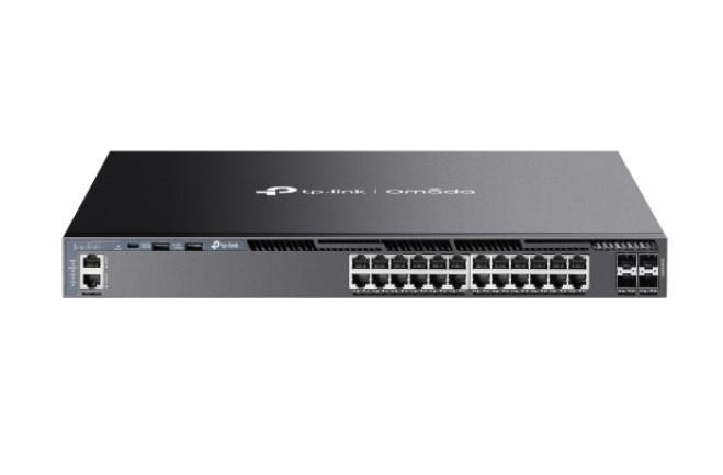 TP-LINK SG6428X Omada 24-Port Gigabit Stackable L3 Managed Switch with 4 10G Slots