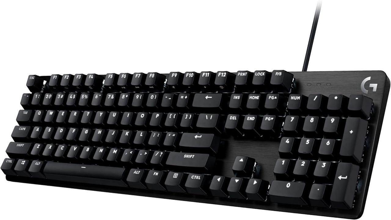 LOGITECH G413 SE MECHANICAL GAMING KEYBOARD PBT Keycaps Aluminum top case USB 2.0