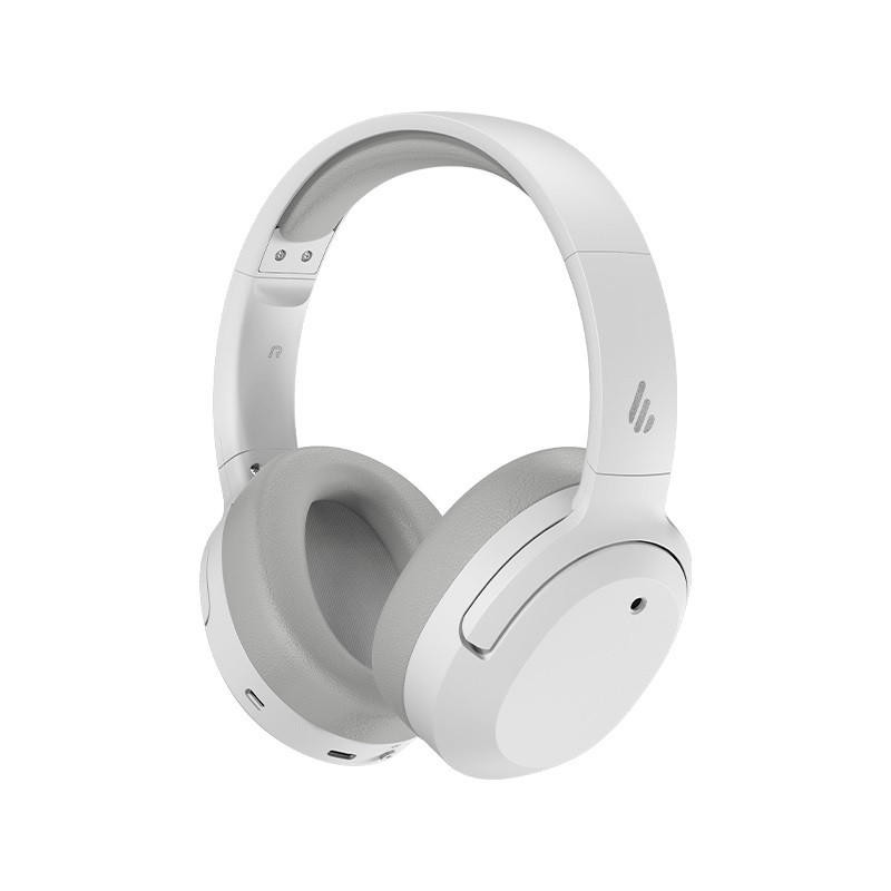 EDIFIER W820NB (White) Active Noise Cancelling Wireless Bluetooth Stereo Headphone Headset 46 Hours Playtime, Bluetooth V5.0, Hi-Res Audio