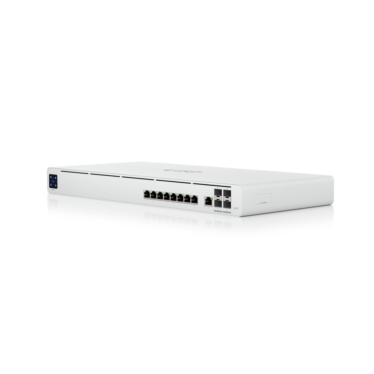 UBIQUITI UISP Router Professional, (9) GbE RJ45 ports, (4) 10G SFP+ ports