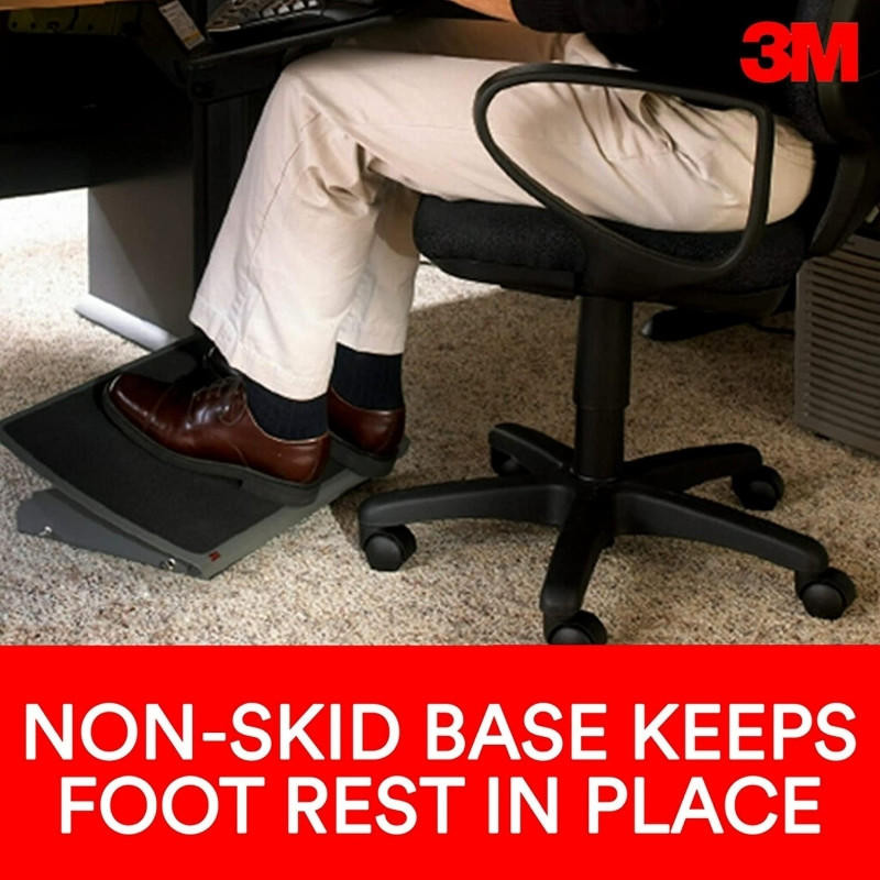  3M FR530CB Adjustable Extra-Wide Footrest 