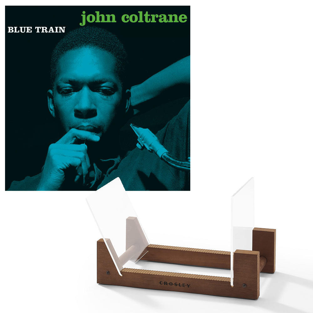 UNIVERSAL MUSIC John Coltrane Blue Train - Vinyl Album & Crosley Record Storage Display Stand 