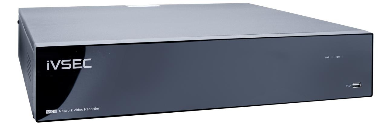 IVSEC IVSEC NR6256EXA NVR 256 CHANN ELS 2 ETHERNET PORTS 16 BAYS  H265  4 BY 4K HDMI ADV IVS
