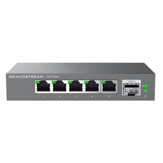 GRANDSTREAM UNMANAGED 2.5 MULTI-GIGABIT SWITCH 5 X 2.5 GIGE 1 X SFP