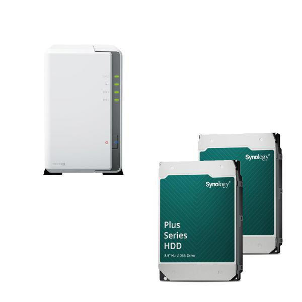 SYNOLOGY Synology Bundle Saver - DS223J x 1 + 2 x Synology Plus Drives 16TB