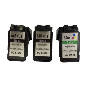 Remanufactured Value Pack 2 x PG645XL Black & 1 x CL646XL Colour