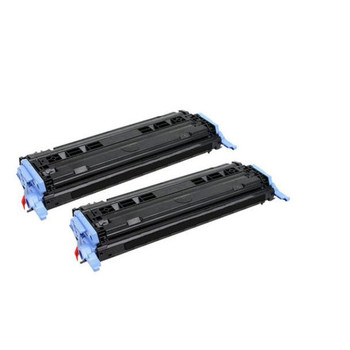 HP Compatible 2 x Cartridge-307 Q6000A 124A Black Premium Generic Toner