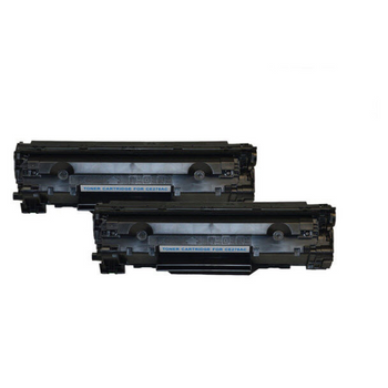 HP Compatible CE278 HP 78A Cartridge 326 Black Generic Toner Set of 2