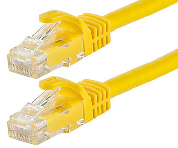 ASTROTEK CAT6 Cable 30m - Yellow Color Premium RJ45 Ethernet Network LAN UTP Patch Cord 26AWG-CCA PVC Jacket