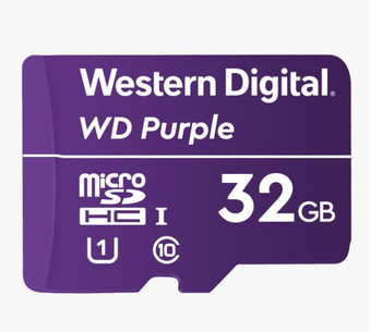 WESTERN DIGITAL Digital WD Purple 32GB MicroSDXC Card