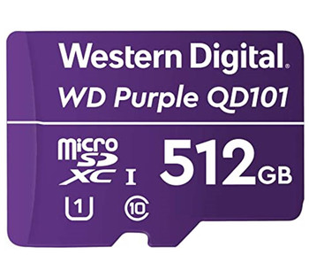 WESTERN DIGITAL Digital WD Purple 512GB MicroSDXC Card
