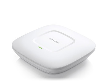 TP-LINK EAP110 300Mbps Wireless N300 Ceiling Mount Access Point 1x1Gbps RJ45 PoE 1x Console Port 2x4dBi Omni Internal Antenna