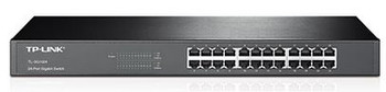 TP-LINK TL-SG1024 24-Port Gigabit 19' Rackmountable Unmanaged Switch energy-efficient Supports MAC Plug & play 48Gbps Switching Capacity