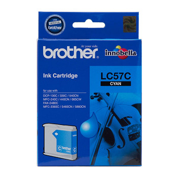 BROTHER LC57 Cyan Ink Cartridge