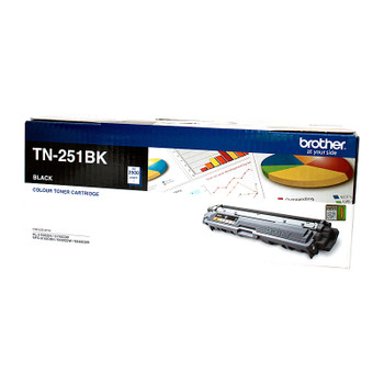 Brother TN-251BK Colour Laser Toner-Black-HL-3150CDN/3170CDW/MFC-9140CDN/9330CDW/9335CDW/9340CDW /DCP-9015CDW 2,500 Pages