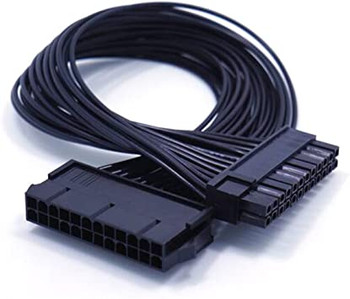 8WARE 24-Pin ATX 45cm Sleeved Extension Cable Black - L-LE-24PIN-EXT shop at AUSTiC 3D Shop