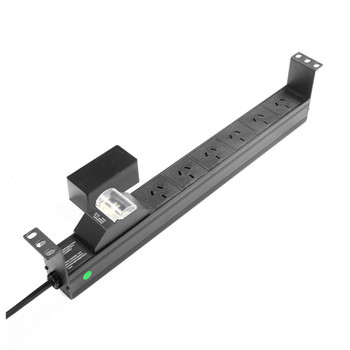POWERSHIELD 6 Way PDU with Australian Sockets - horizontal