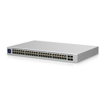 UBIQUITI UniFi 48 port Managed Gigabit Layer2 & Layer3 switch - 48x Gigabit Ethernet Ports 4x SFP Port Touch Display