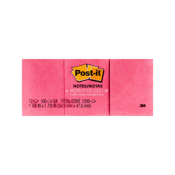 POST-IT It Note 653AN C-town Pk12