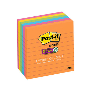 POST-IT 675-6SSUC RDJ Lined Pack of 5