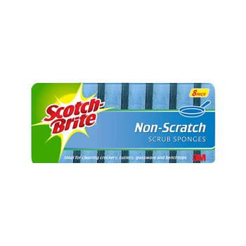 SCOTCHBRITE Scrub Sponge NoScratch Pk8