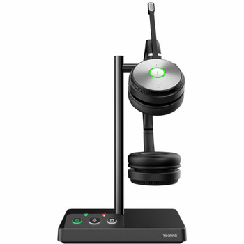 YEALINK WH62 Dual UC TEAMS DECT Wirelss Headset, Busylight On Headset, Leather Ear Cushions - L-IPY-WH62-DUAL-TEAMS shop at AUSTiC 3D Shop