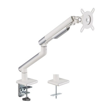 BRATECK Single Monitor Premium Slim Aluminum Spring-Assisted Monitor Arm Fix Most 17'-32' Monitor Up to 9kg per screen VESA 75x75/100x100 - White - L-MABT-LDT49-C012-W shop at AUSTiC 3D Shop