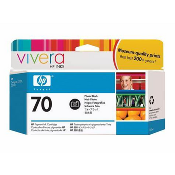 HP 70 Photo Black Ink Cartridge 130ml for Z2100 3100 3200